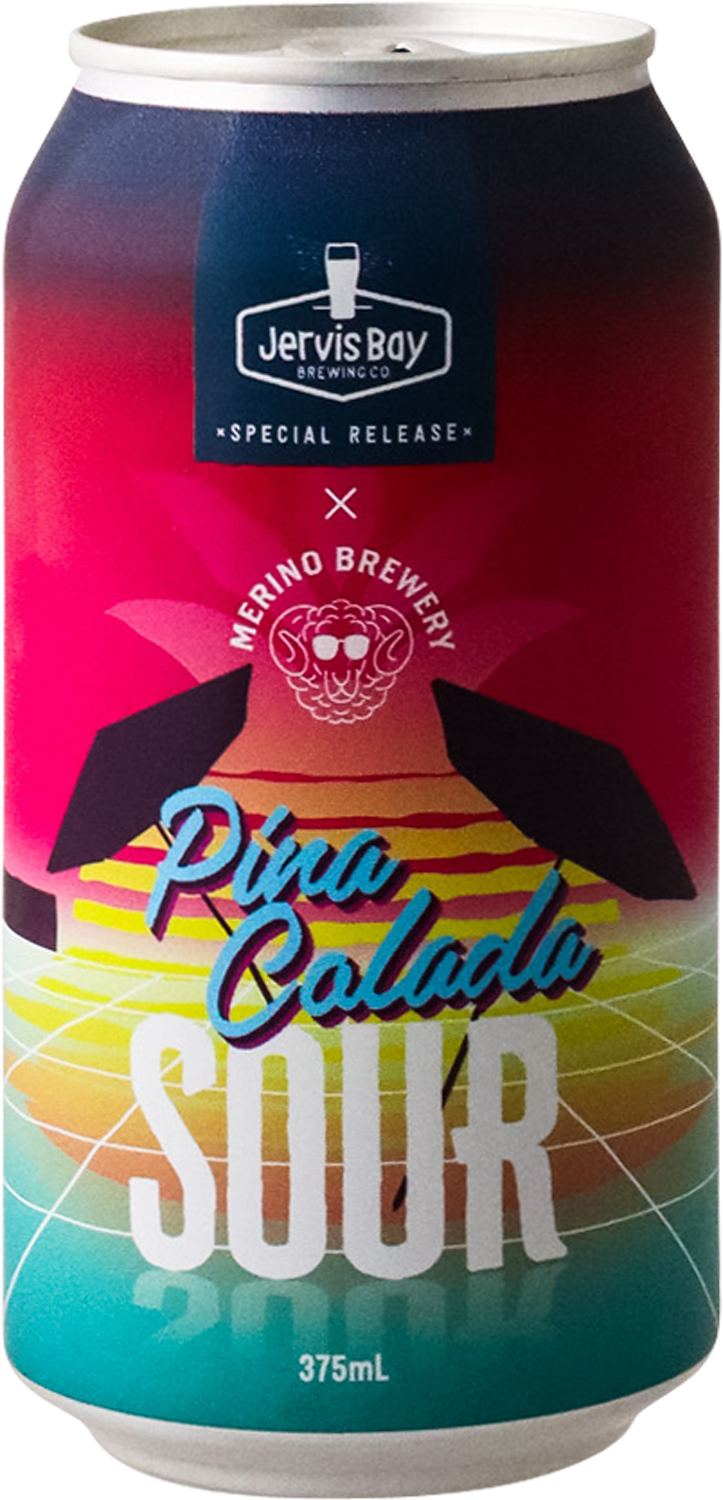 Jervis Bay Brewing x Merino Brewing - Pińa Colada Pineapple & Coconut Sour