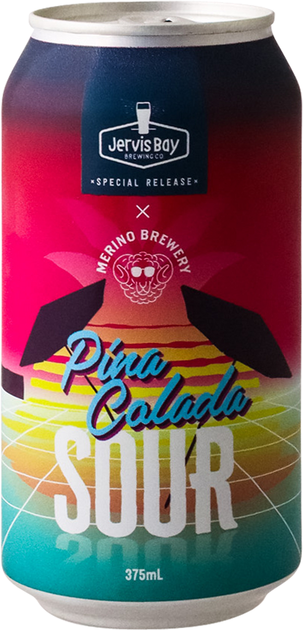 Jervis Bay Brewing x Merino Brewing - Pińa Colada Pineapple & Coconut Sour