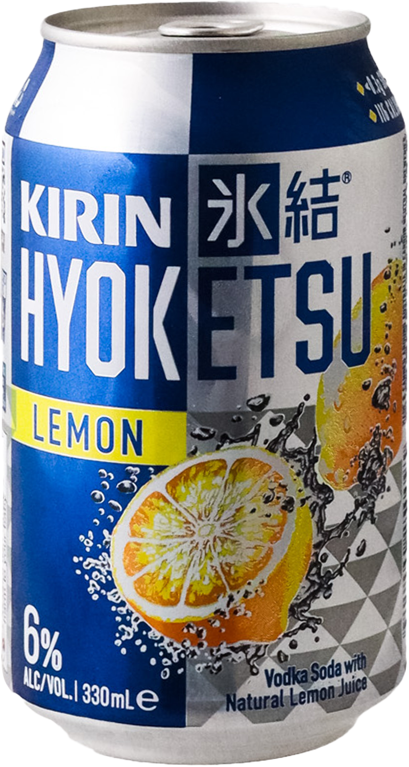 Kirin Hyoketsu Vodka Soda with Lemon Juice 4PACK