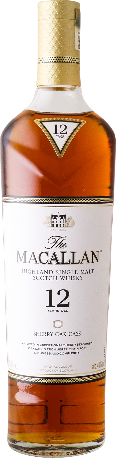 Macallan - Sherry Oak 12 Year Old Single Malt Whiskey