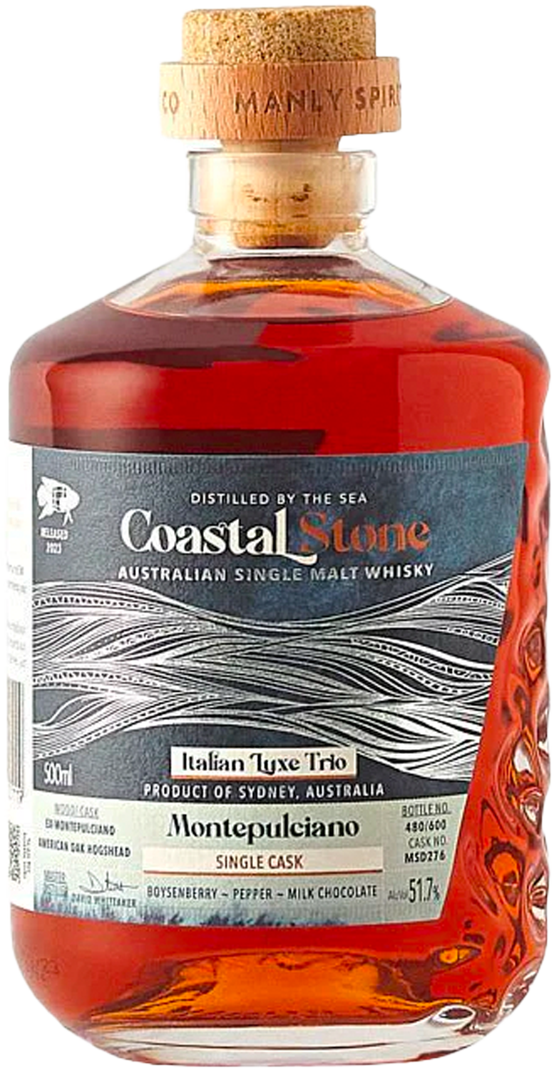 Manly Spirits - Coastal Stone Single Malt Montepulciano Cask