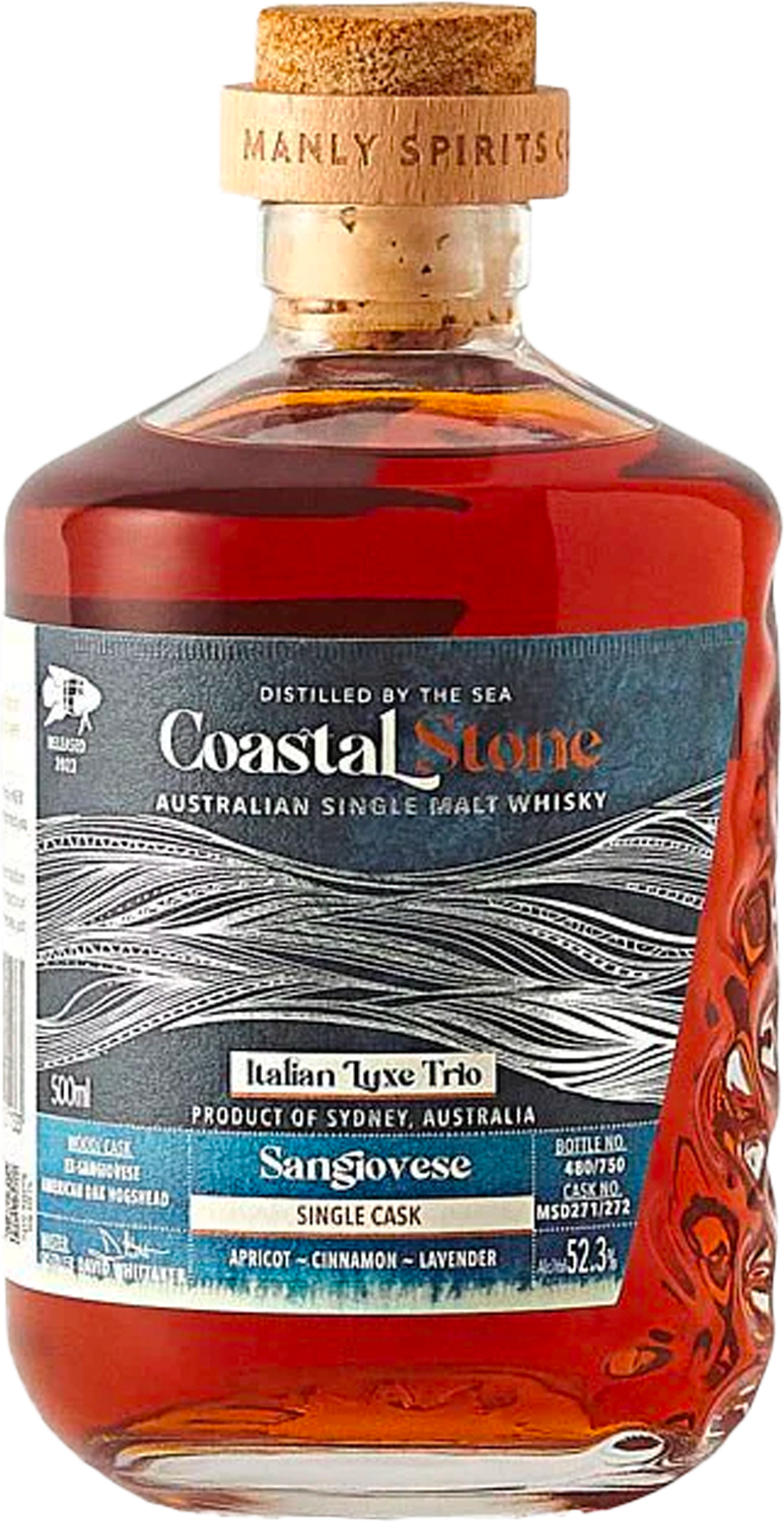 Manly Spirits - Coastal Stone Single Malt Sangiovese Cask