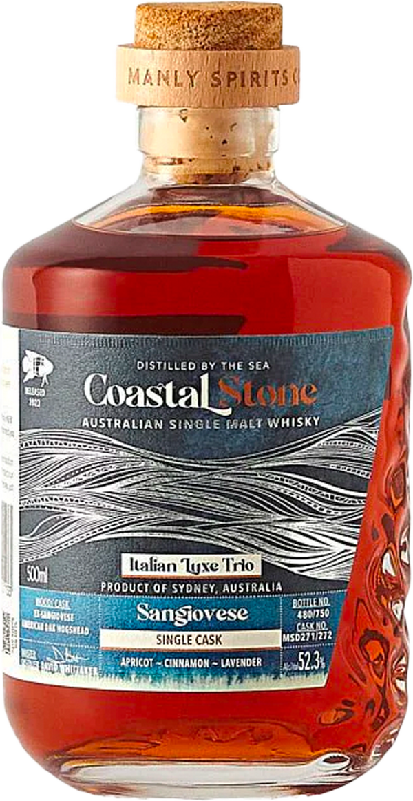 Manly Spirits - Coastal Stone Single Malt Sangiovese Cask