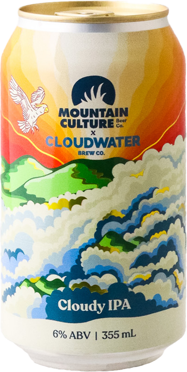 Mountain Culture X Cloudwater Brew Co 'Cloudy IPA' 4PACK