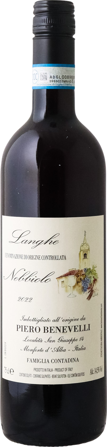 Piero Benevelli - 2022 Langhe Nebbiolo