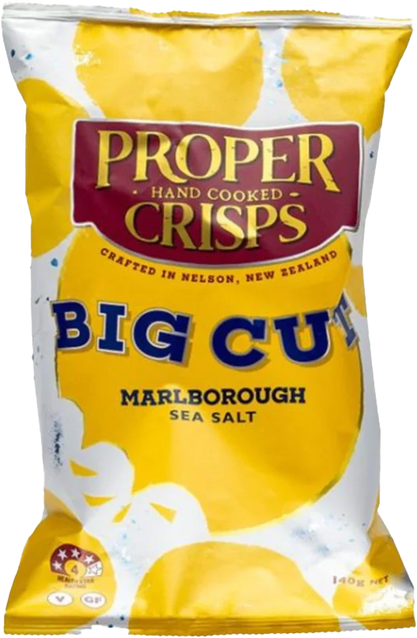 Proper Crisps - Big Cut Marlborough Sea Salt