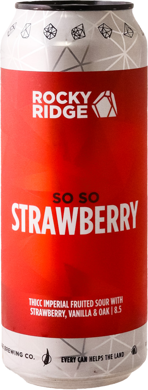 Rocky Ridge - 'So So Strawberry' Imperial Fruited Strawberry Sour