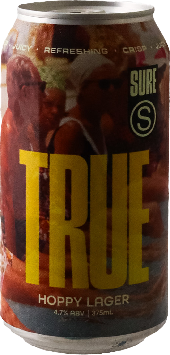 SURE - TRUE HOPPY LAGER 4PACK