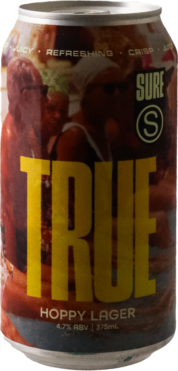 SURE - TRUE HOPPY LAGER 4PACK