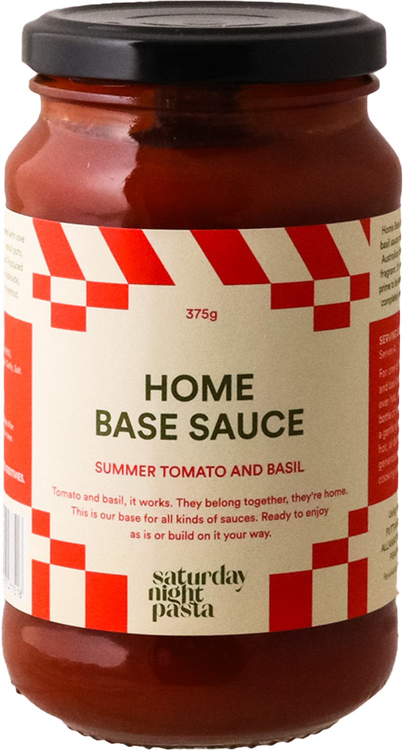 Saturday Night Pasta - Home Base Sauce