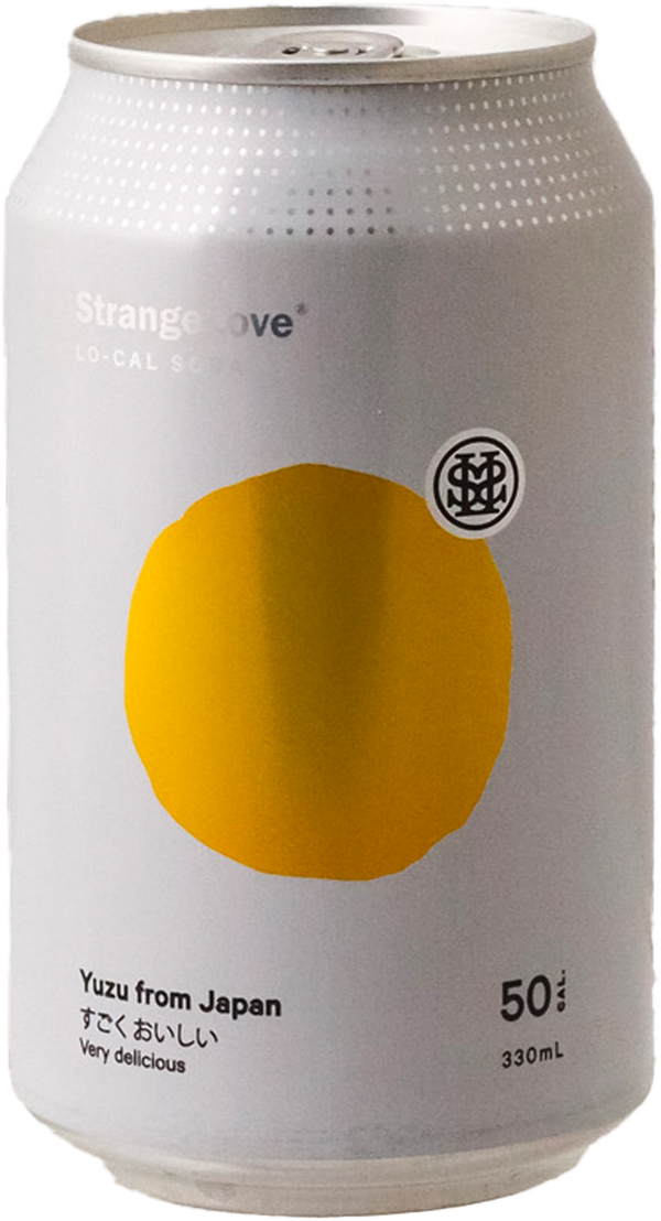 StrangeLove - Yuzu From Japan Soda 330ml 4PACK