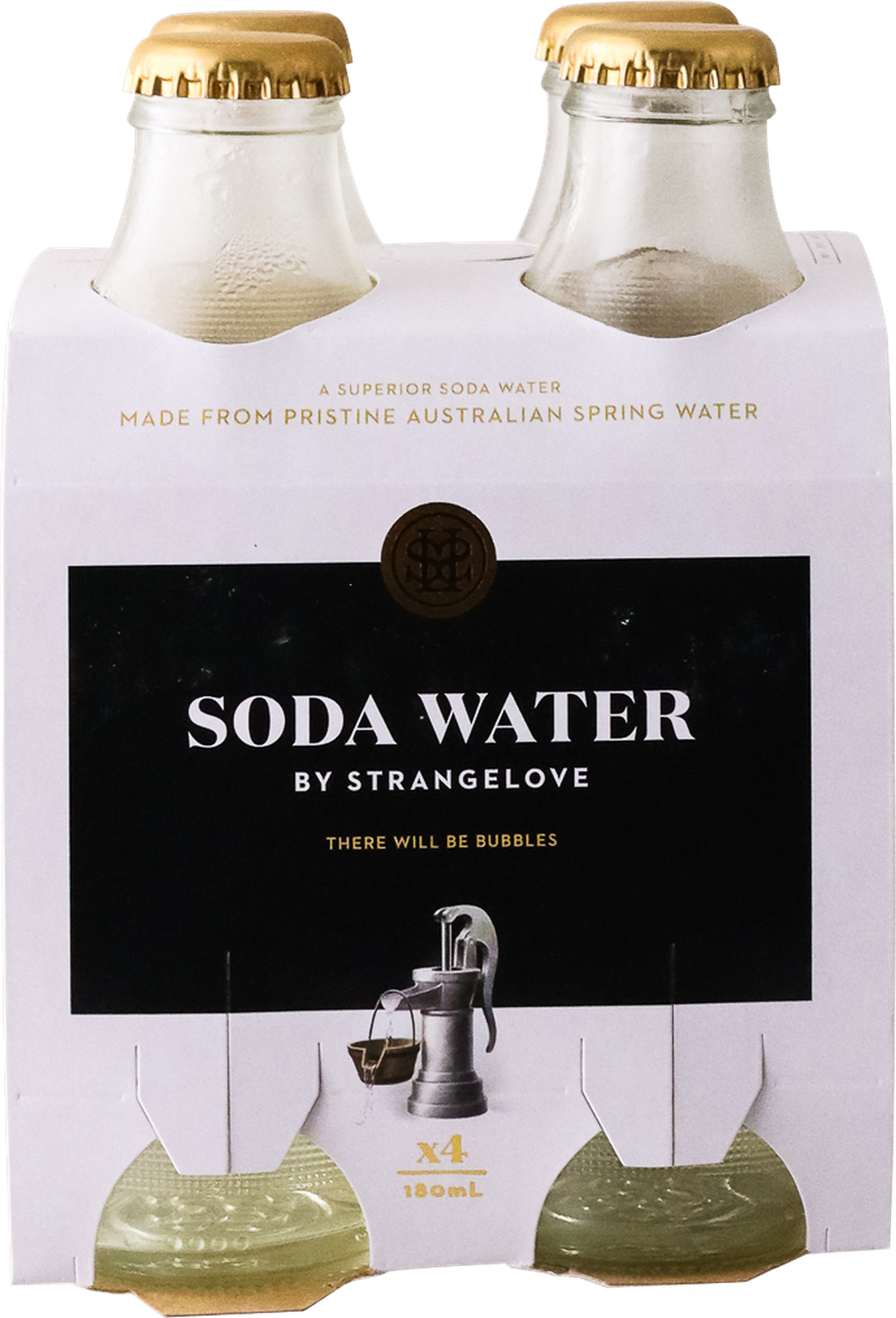 Strangelove - Soda Water 180ml 4PACK