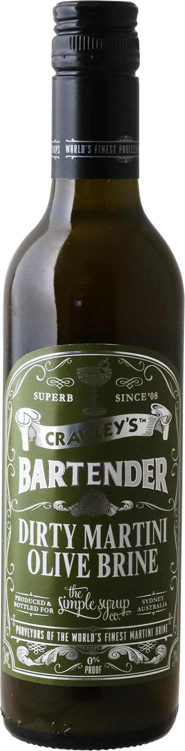 The Simple Syrup Co - Crawley's Bartender Dirty Martini Olive Brine