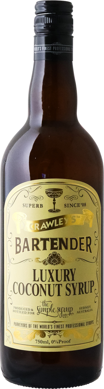 The Simple Syrup Co - Crawley's Bartender Luxury Coconut Syrup