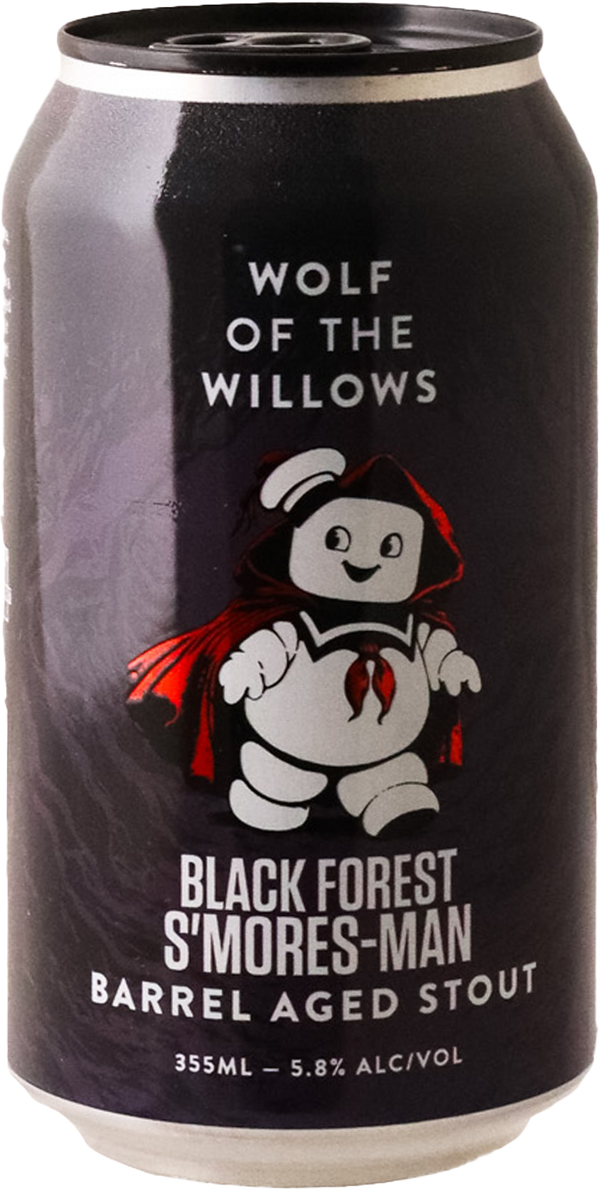 Wolf of the Willows - Black Forest S'Mores-Man Barrel Aged Stout