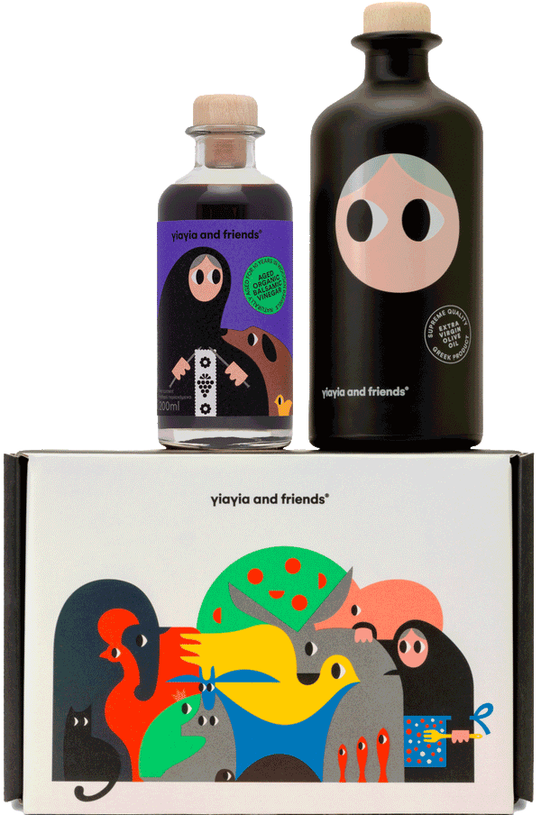 Yiayia and Friends - Oil + Vinegar Gift Box