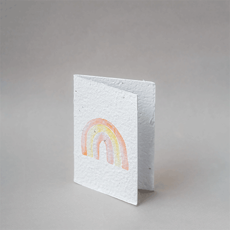 Hello Petal - Rainbow Plantable Card Mini