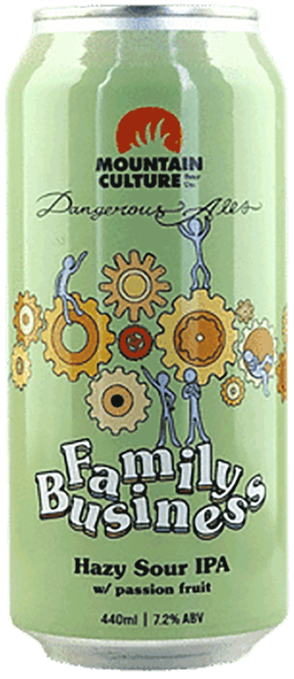 Mountain Culture x Dangerous Ales Family Business Hazy Sour IPA