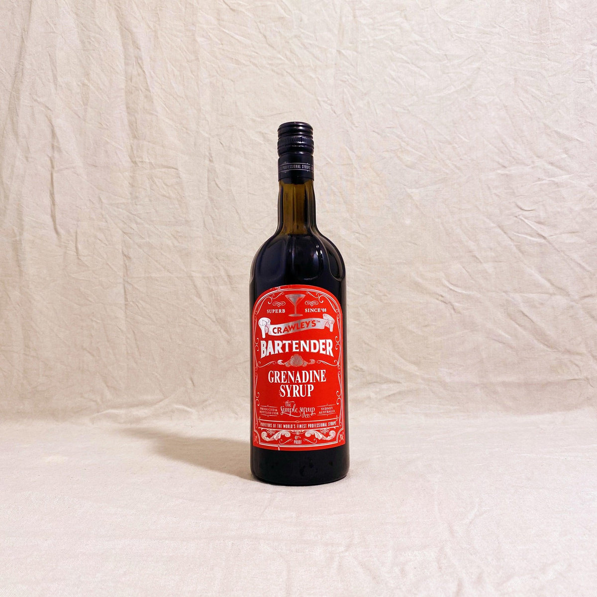 The Simple Syrup Co - Crawley's Bartender Grenadine Syrup