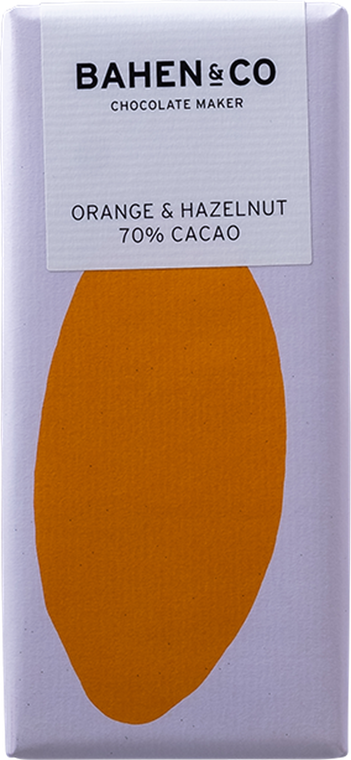 Bahen & Co Chocolate - Orange & Hazelnut