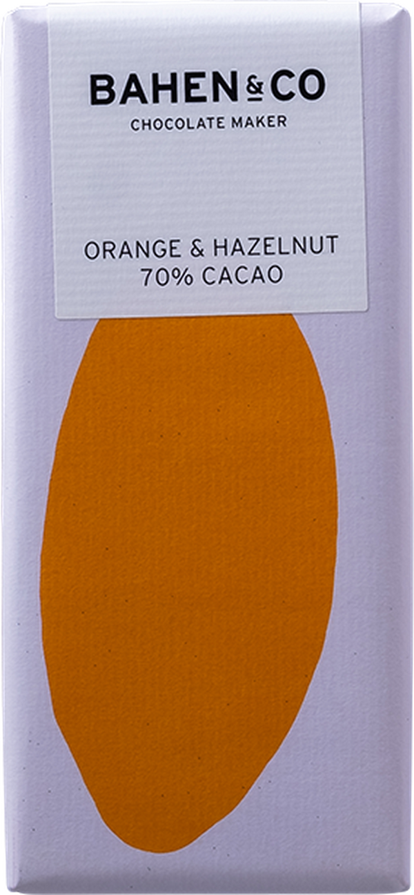 Bahen & Co Chocolate - Orange & Hazelnut