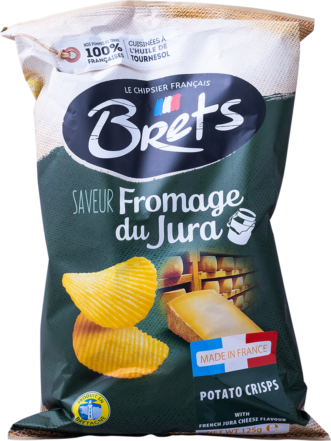 LOT DE 6 - BRET'S - Chips au Comté Fromage du Jura - paquet de 125 g EUR  48,61 - PicClick FR