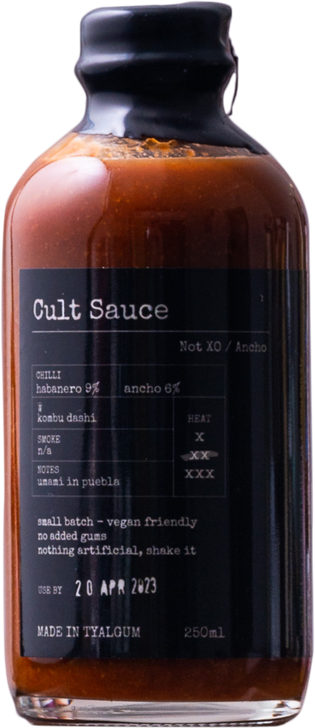 Cult Sauce - Not XO / Ancho