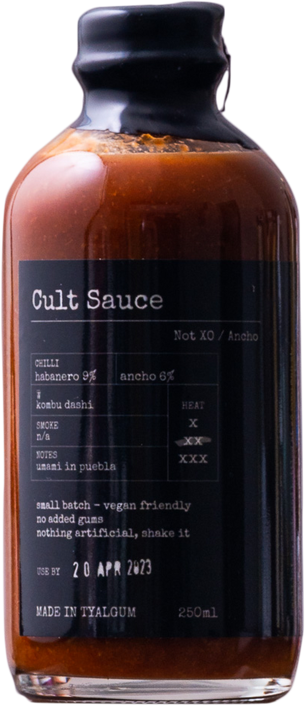 Cult Sauce - Not XO / Ancho