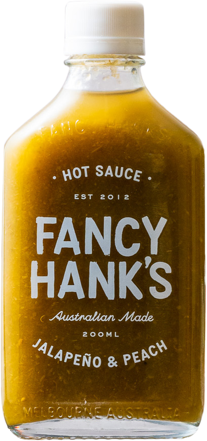 Fancy Hanks - Jalapeno & Peach Hot Sauce