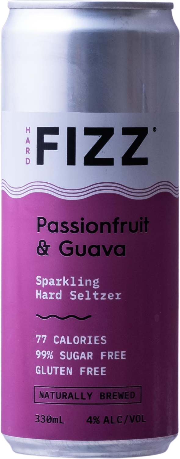 HARD FIZZ - PASSIONFRUIT GUAVA SELTZER 4PACK
