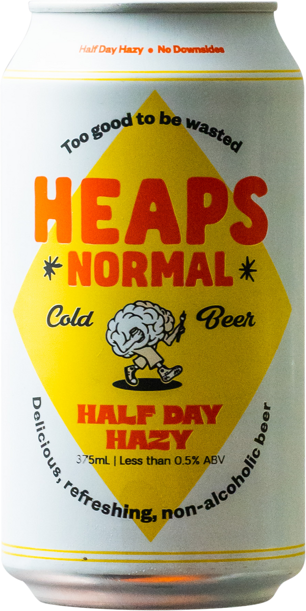 Heaps Normal - Half Day Hazy Non Alcoholic Beer 4PACK