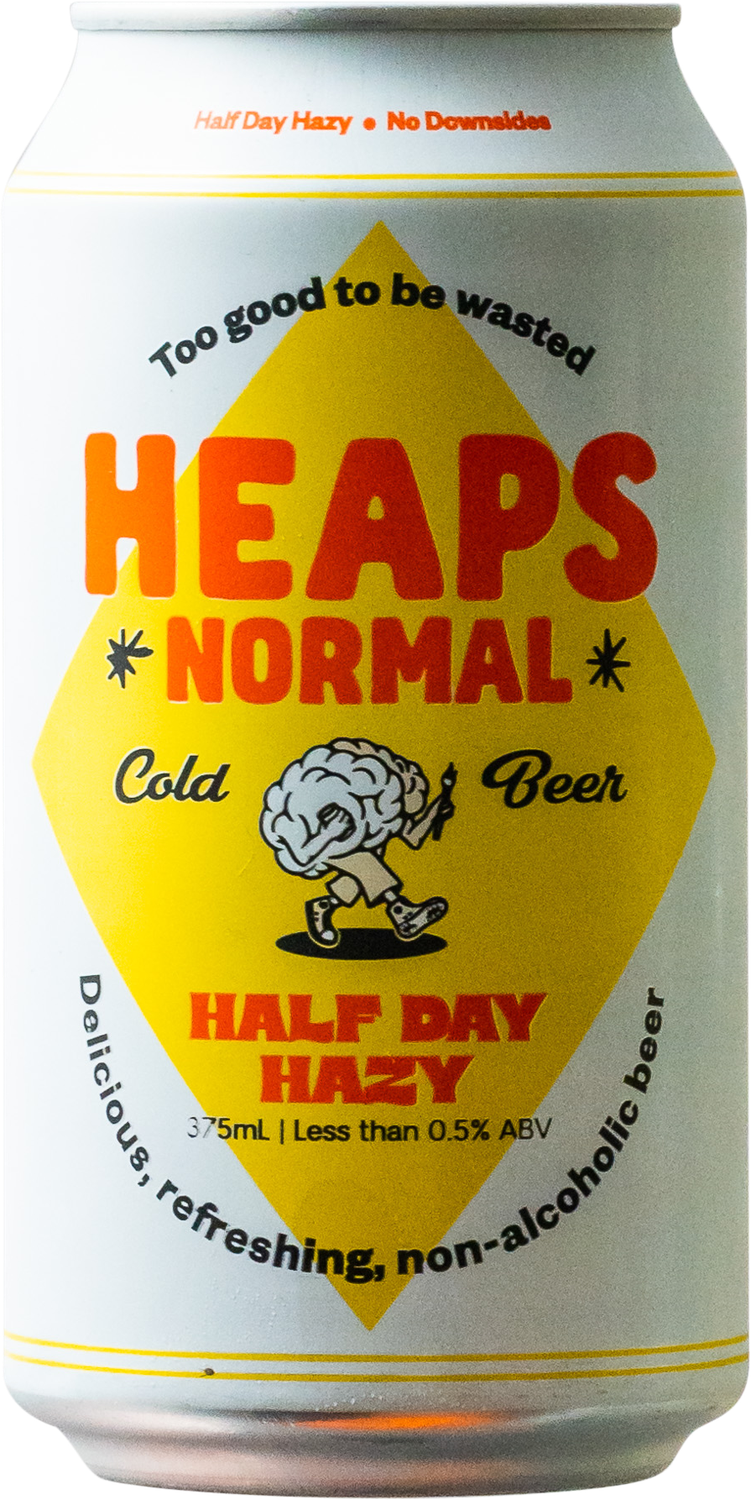 Heaps Normal - Half Day Hazy Non Alcoholic Beer CASE