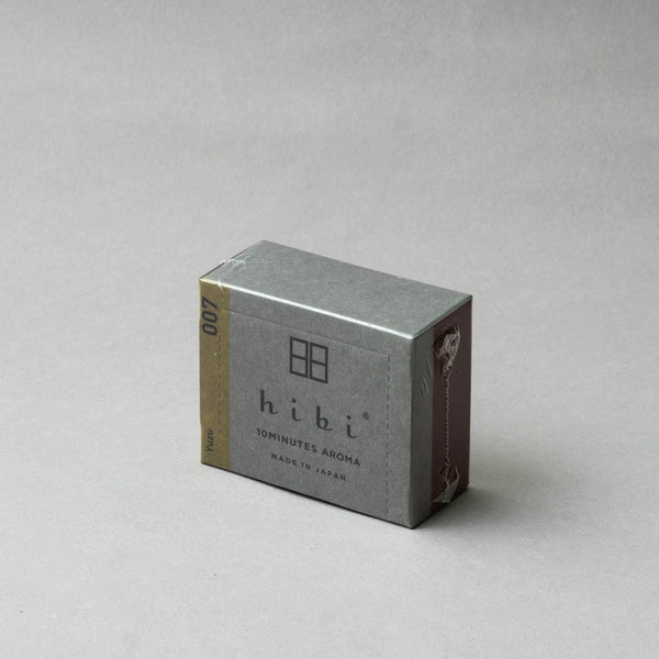 Hibi - 10 Minutes Aroma Incense Yuzu (Large Box)