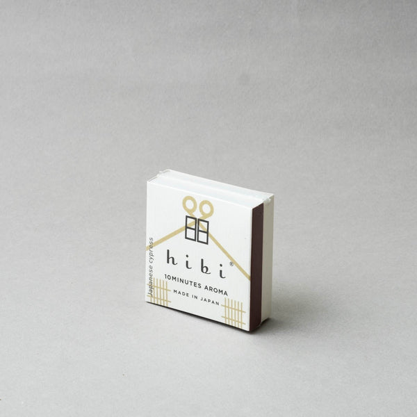 Hibi - 10 Minutes Aroma Incense Japanese Cypress (Small Box)