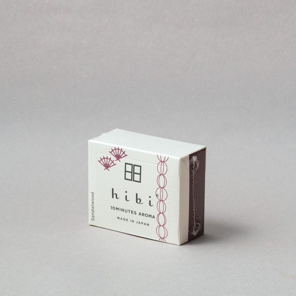 Hibi - 10 Minutes Aroma Incense Sandalwood (Large Box)