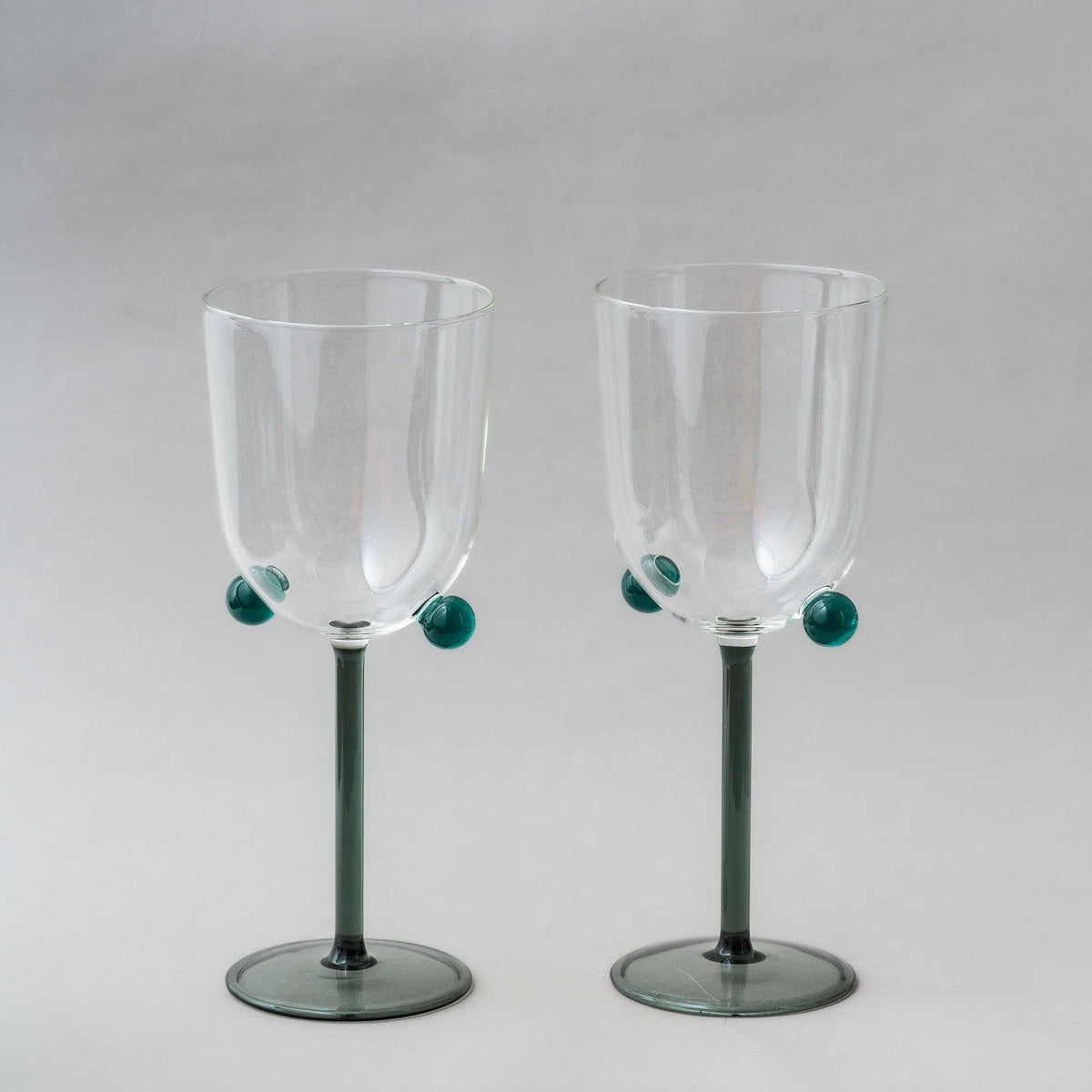 MAISON BALZAC - Pompom Glasses Pair (Teal | Azure)