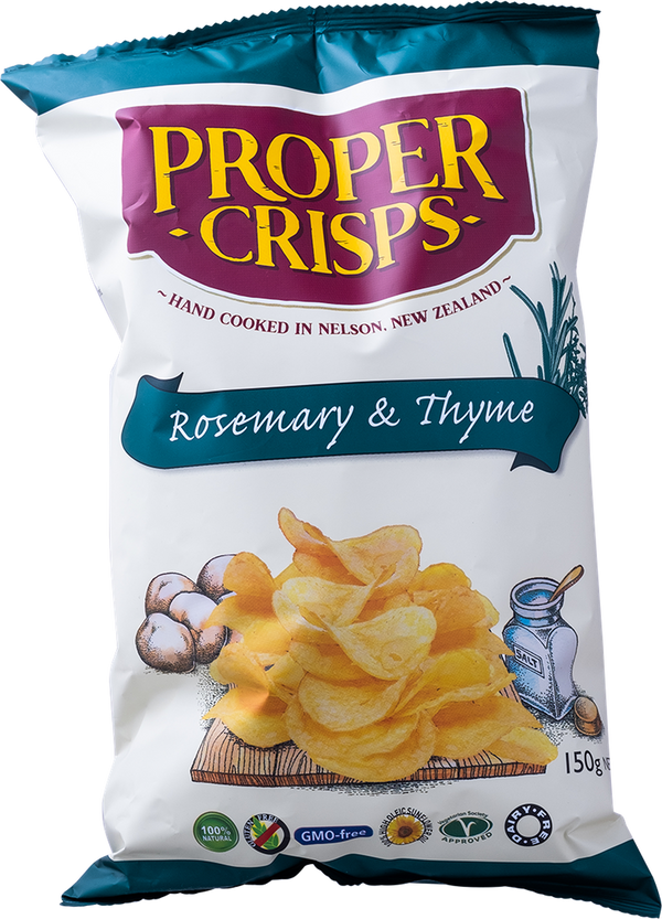 Proper Crisps - Rosemary and Thyme