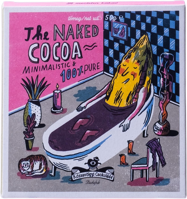 Rózsavölgyi Csokoládé - The Naked Cocoa 100%