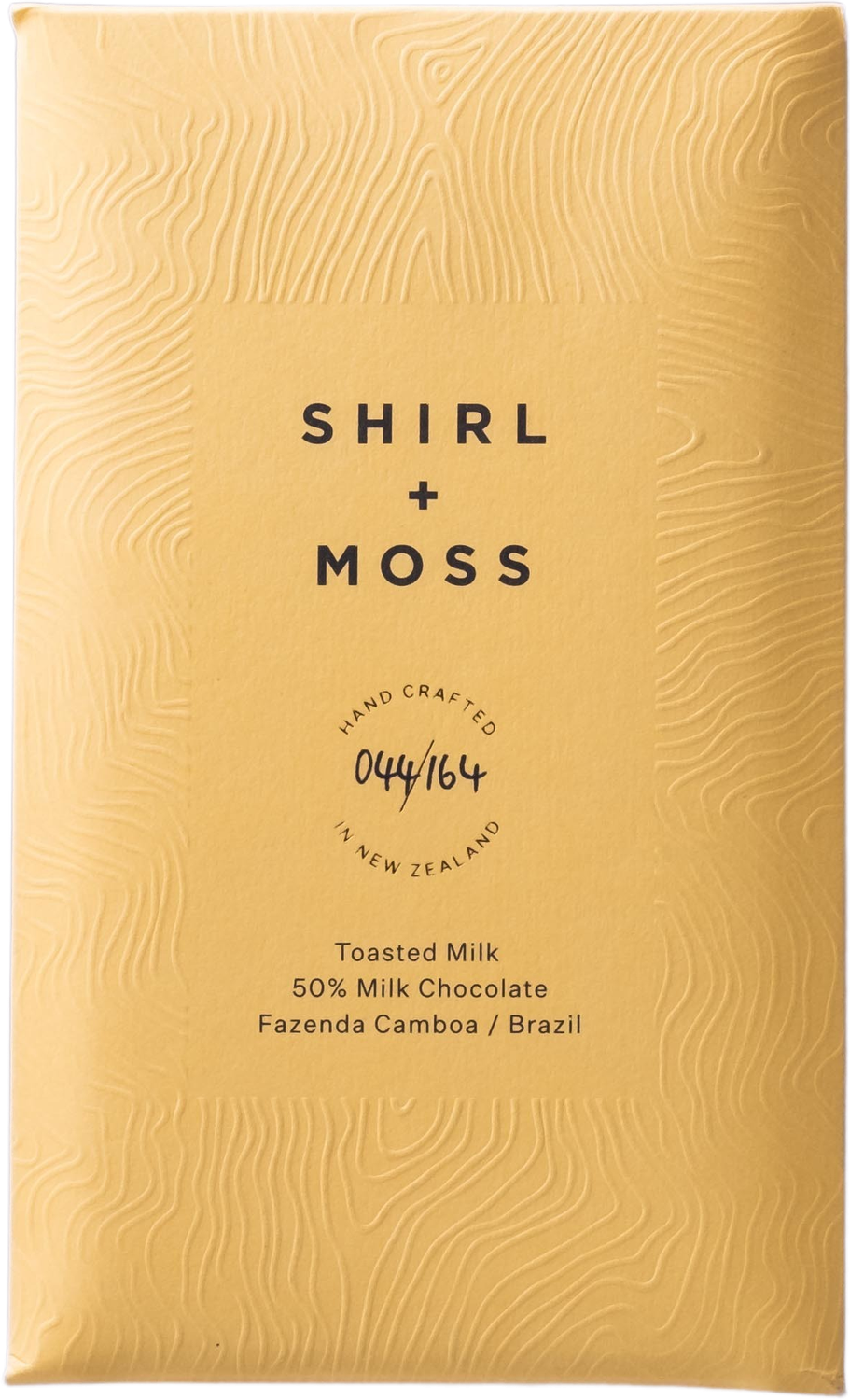 Shirl and Moss - Toasted Milk Chocolate Bar