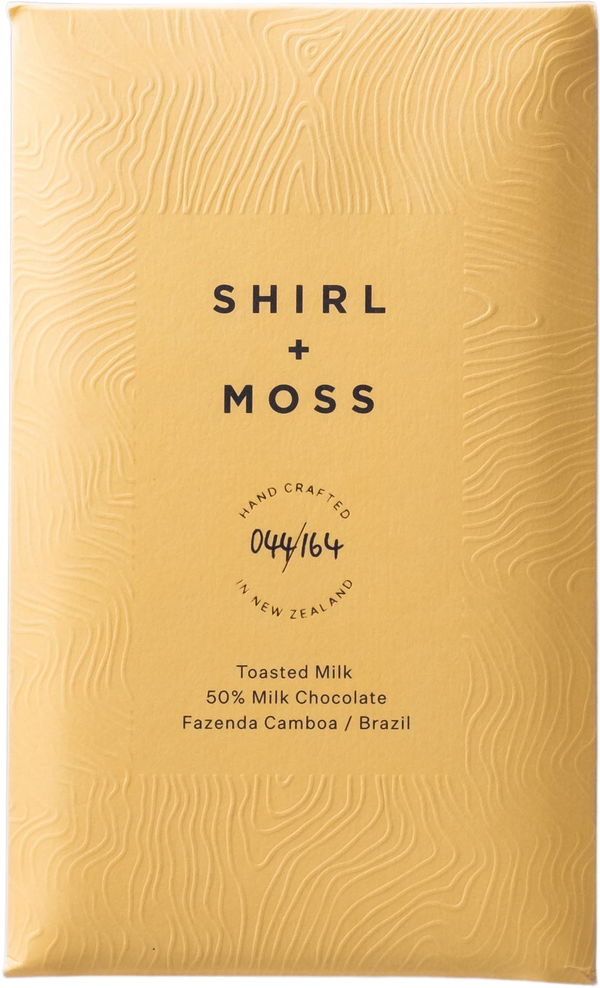Shirl and Moss - Toasted Milk Chocolate Bar