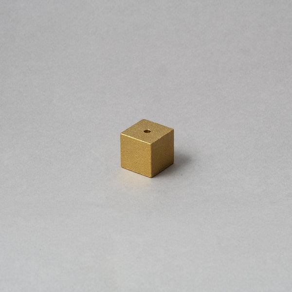 Sumitani Saburo Shoten - Cube Incense Holder Gold