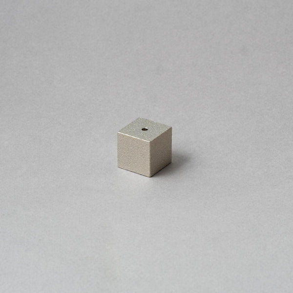 Sumitani Saburo Shoten - Cube Incense Holder Silver