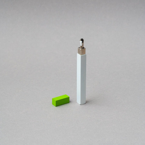 TSUBOTA PEARL - Queue Matte White/Green Petrol Lighter