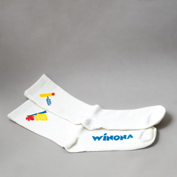 Winona - Cotton Socks White