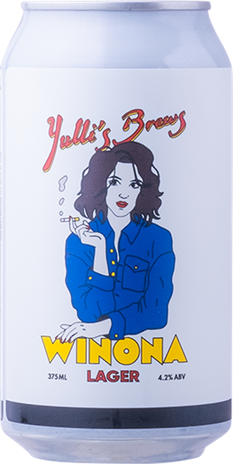 Yulli's Brews x WINONA - Winona Lager 6PACK