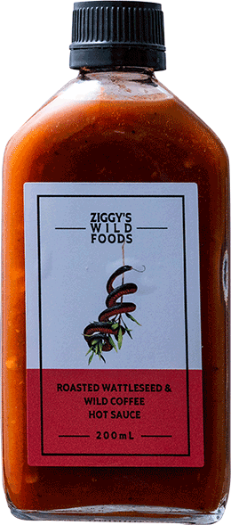Ziggy's Wildfoods - Roasted Wattleseed + Wild Coffee Hot Sauce