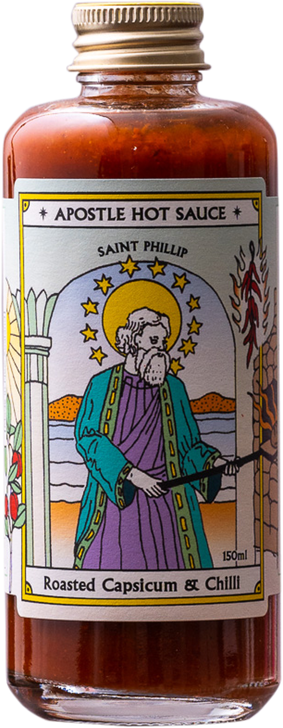 Apostle Hot Sauce - Saint Phillip: Roasted Capsicum & Chilli